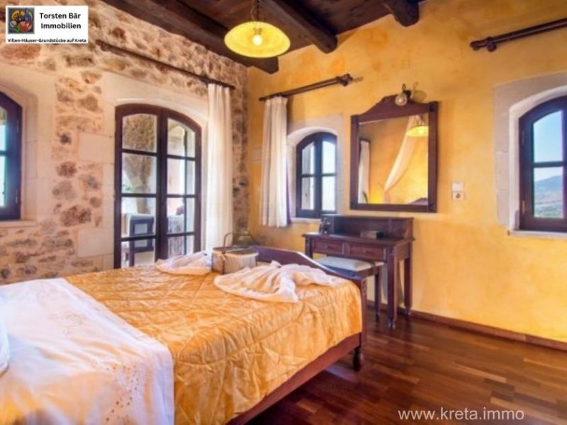 Samonas Kreta, Samonas, Natursteinvilla "Purple Villa" 88,24m² Wfl. Pool Meerblick Haus kaufen